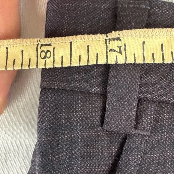 Calvin Klein Black and Wine Red Plaid Pants NWT - Picture 6 of 10